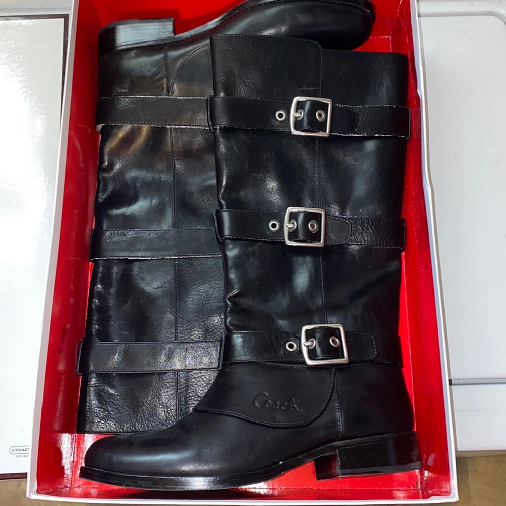 Women’s Coach (leather) Riding Boot sz 11